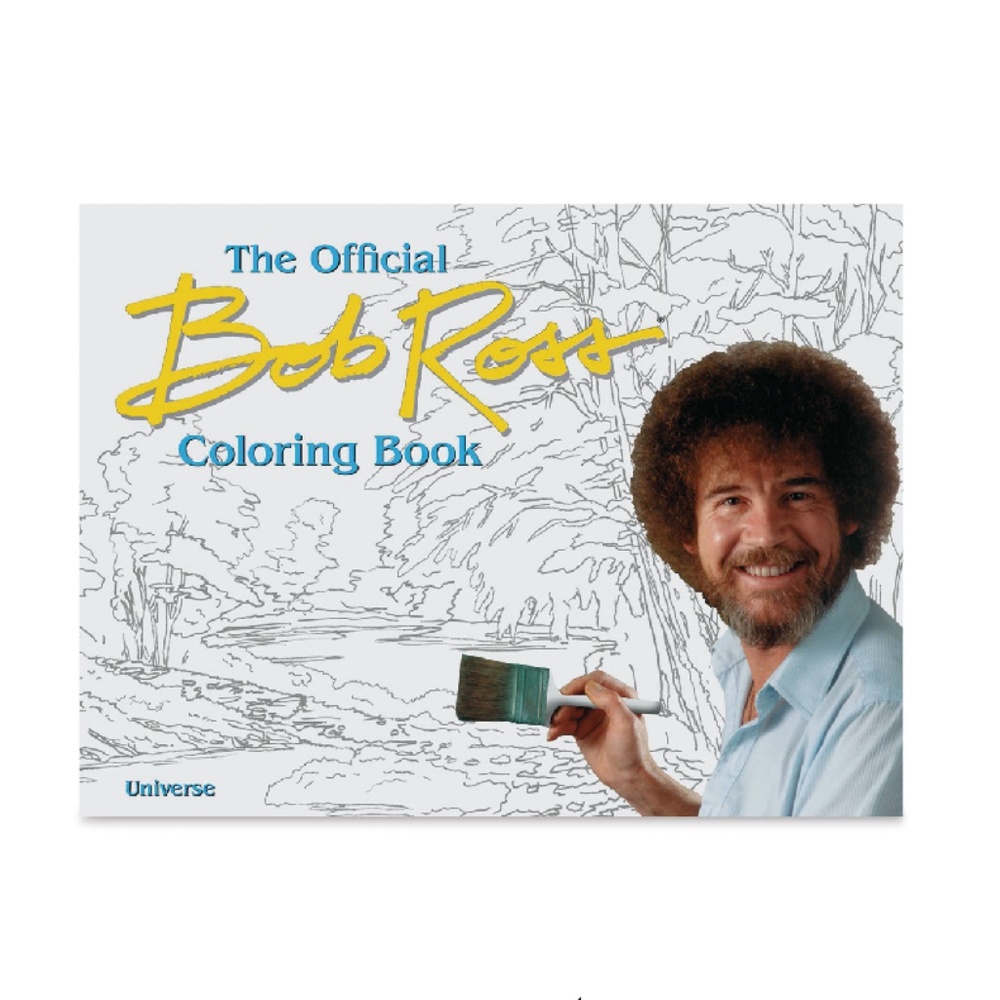 NEW The Official Bob Ross Coloring Book Paperback